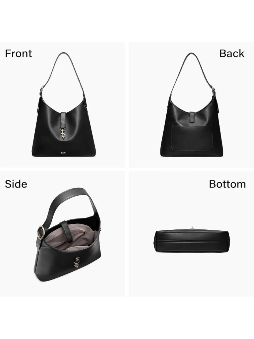 Stylish Slouchy Hobo Bag | Vegan Leather, Adjustable Strap, Lightweight, Medium